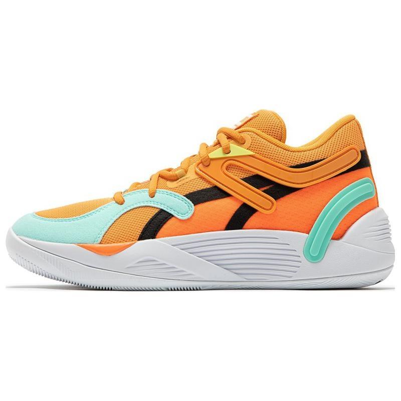 PUMA TRC Blaze Court Clementine-Ultra Orange Men s 376582-23 EU 44