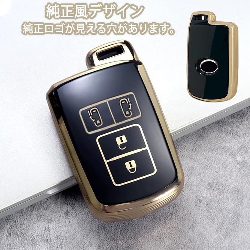 Toyota TOYOTA Exclusive Key Case Key Cover Genuine Leather Key Holder Noah 80 Series Voxy 80 Series Esquire 80 Alphard 30 Series Vellfire 30 Series
