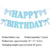 Roze Strik Verjaardag Feest Decoraties Set: Banner & Slingers