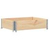 Plant Box 80x60 cm Solid Pine Wood