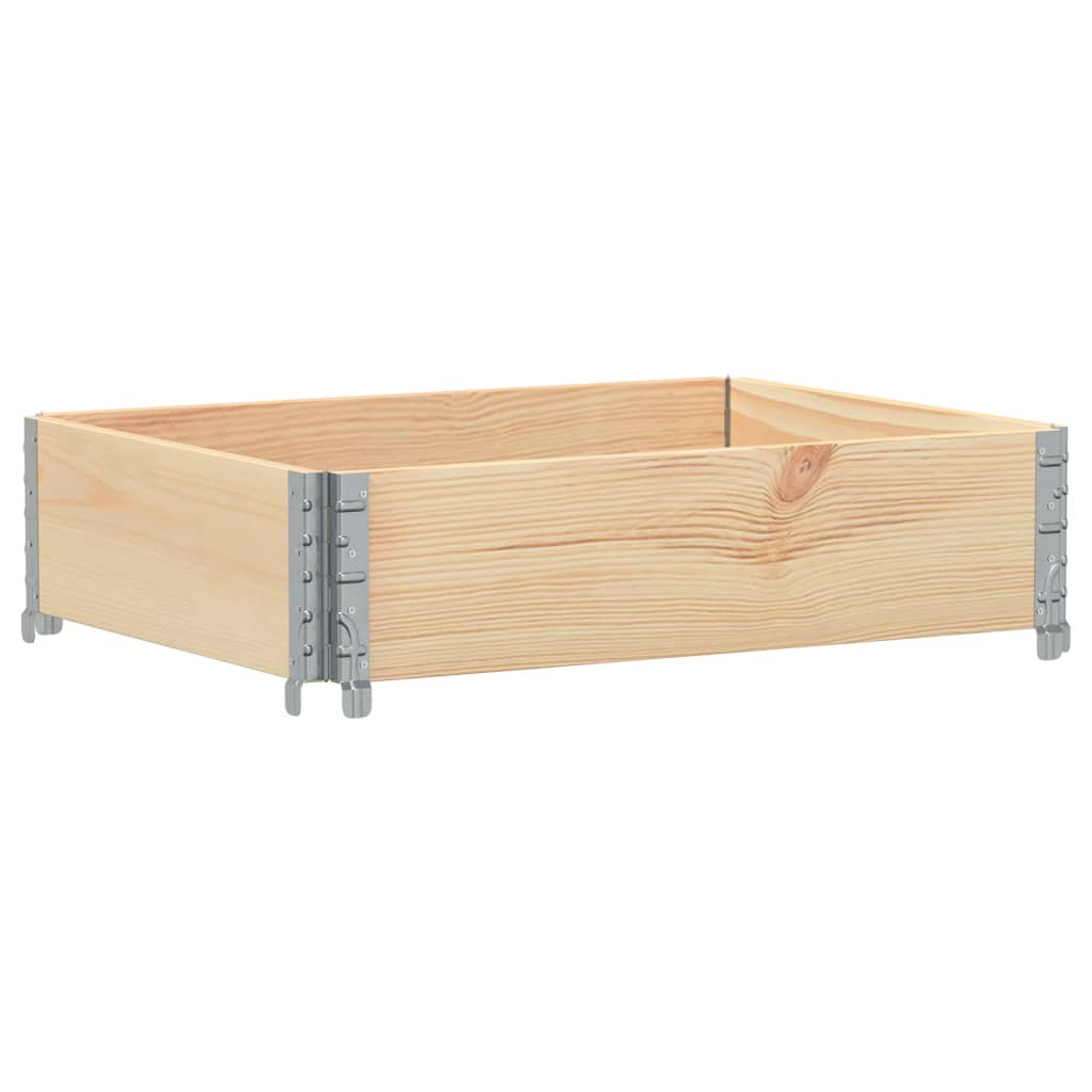 Plant Box 80x60 cm Solid Pine Wood