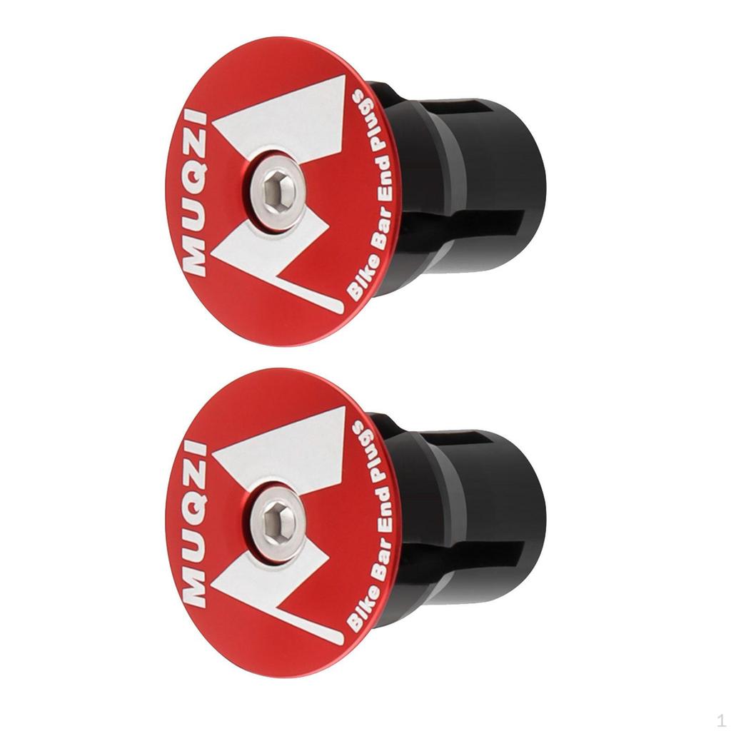 2 Pack Handlebar Plugs for Bikes, Folding Bike Accessories