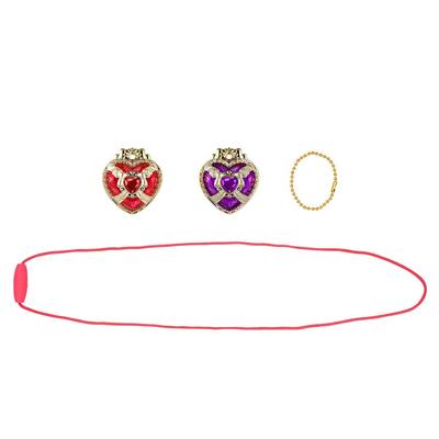 HUGtto! PreCure Cure Macherie & Cure Amour Transformation Mirai Crystal Set