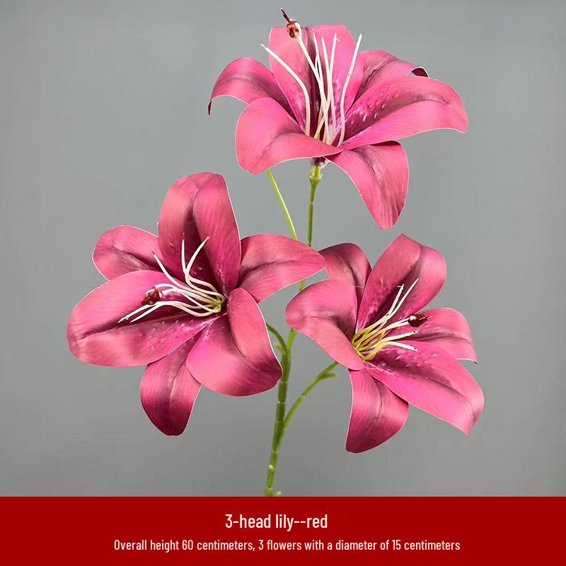 Floral Lily Print Aisle Runner: Wedding & Event Decor