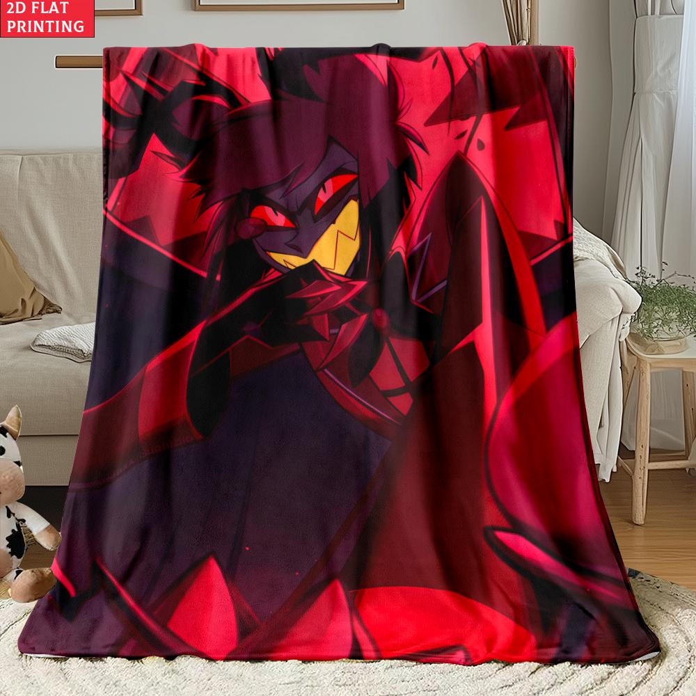 Anime Thin Flannel Blanket for Bedrooms,Living Rooms,Sofas Blankets,Offices,Lunch Breaks,Picnics,blankets Fluffy Blanket