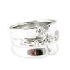 Silver Ring 'Goddess' White