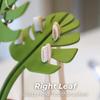 3/2/1pcs Monstera Toothbrush Holder Toothbrush Organizer Multifunctional Wall Mounted Storage Rack Decorative for Bathroom
