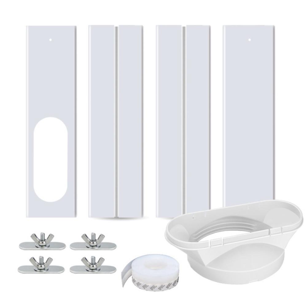 Adjustable Adaptor Air Conditioning Vent Sealing Plate Kit  Vertical/Horizontal Window