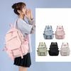Zaino Retro Graffiti Color-block Stile Coreano Giapponese Borsa Artistica Carina da Donna per Studenti delle Scuole Medie e Superiori
