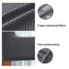 T -Shaped Water Resist Jacquard Chair Cover For Dining Room Hotel Banquet Home Use Decor Spandex Elasticity Stool Chair Seat Cover