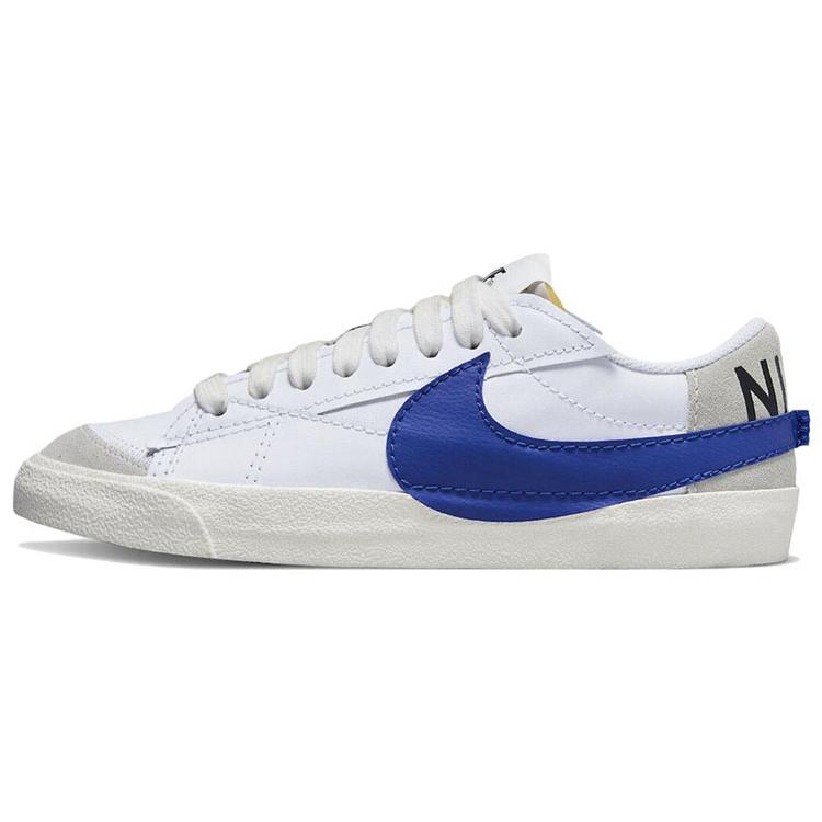 Nike Blazer Low '77 Jumbo 'White Old Royal' (Unisex) White / Light Bone / Sail / Old Royal Skate Shoes DQ8768 100