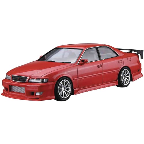 Aoshima Bunka Kyozai 1/24 Scale The Tuned Car Series No. 16 Toyota Kunny'z JZX100 Chaser Tourer V 1998 Plastic Model