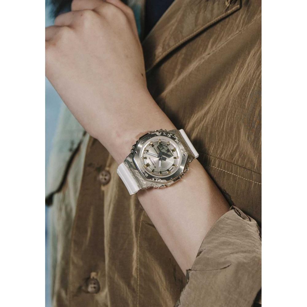 [Casio] G-SHOCK Watch G-SHOCK Mid Size Model 40th Anniversary Adventurer's Stone GM-S2140GEM-9AJR Women's White