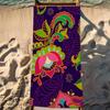 Paisley Print Beach Towel For Kids Personalized Bath Towel Pool Towel Vacation Gift Picnic Towel Party Gift