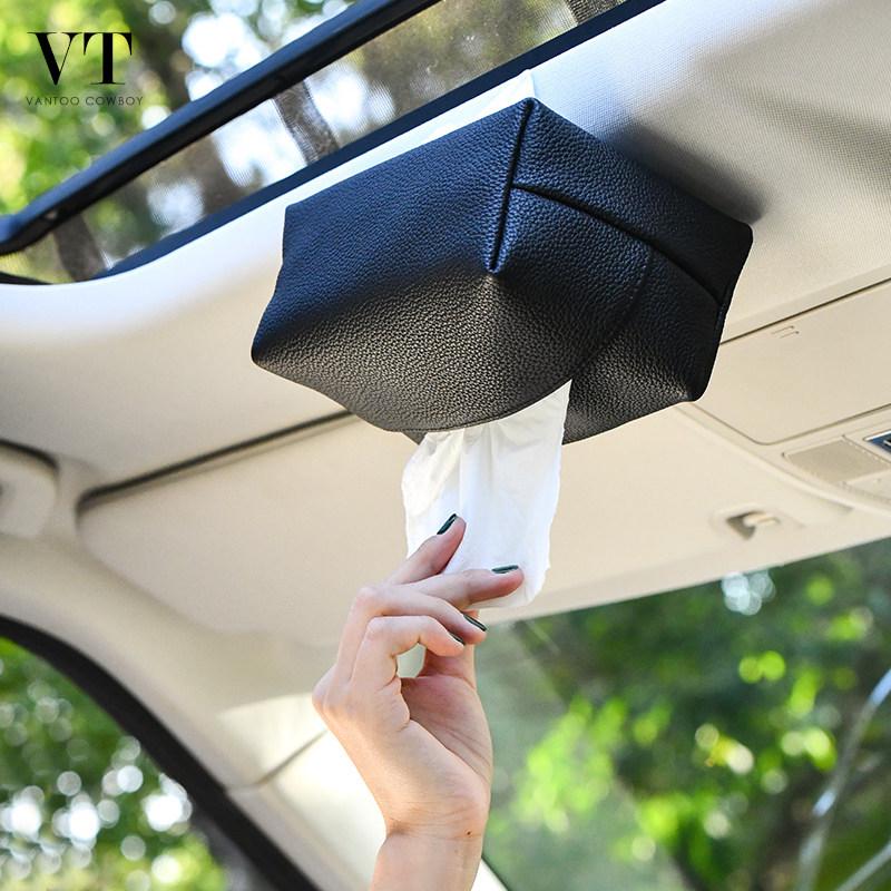 Magnetic Car Tissue Box Mount for In-Car Ceiling - Compatible with AITO, NIO, ZEEKR