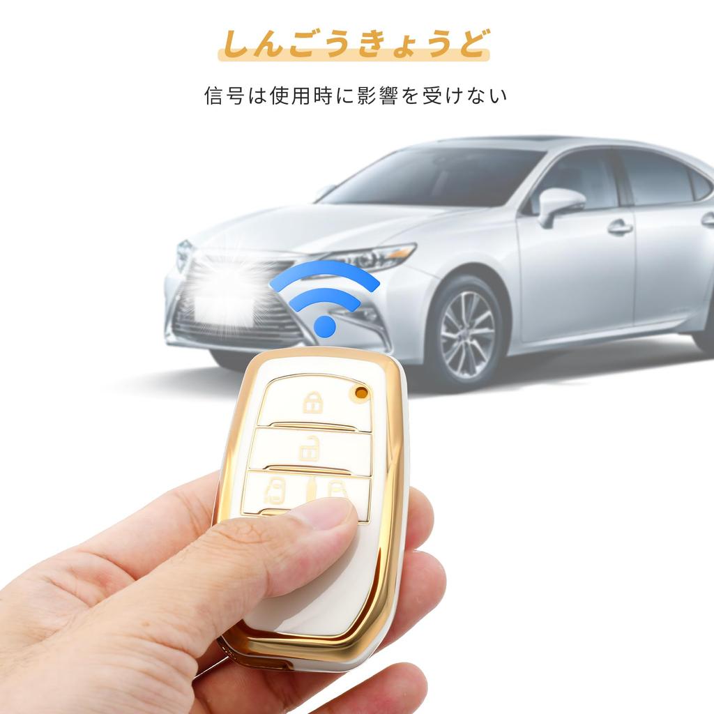 OFFCURVE Sienta Key Cover, 4 Buttons, Designed exclusively for Toyota Noah 90 Series, New