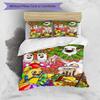 3pcs My Singing Monsters1 Pattern Bedding Set Duvet Cover Set Includes Duvet Cover &pillowcases, Perfect All Season Bedroom Decoration & Gift