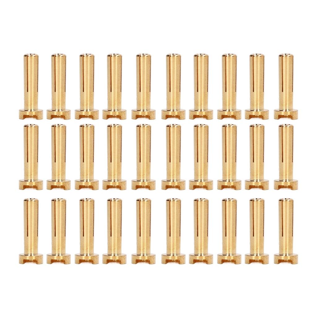 Connector Plug, RC Wire Plug, Good Contact, 4mm, High Precision Brass