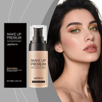 Zephoco Aufhellende Klare Basis Mattierende Foundation Creme