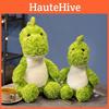 Adorable Cartoon Avocado Green Dinosaur Plush Toy For Kids Soft Cuddly Doll