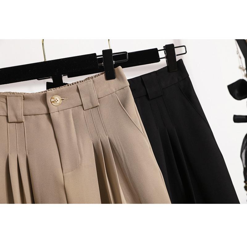 DIMANAF 2025 Frühling Sommer Übergröße Neue Röcke Damenbekleidung Mode Locker Plissee Rock Hohe Taille Vintage