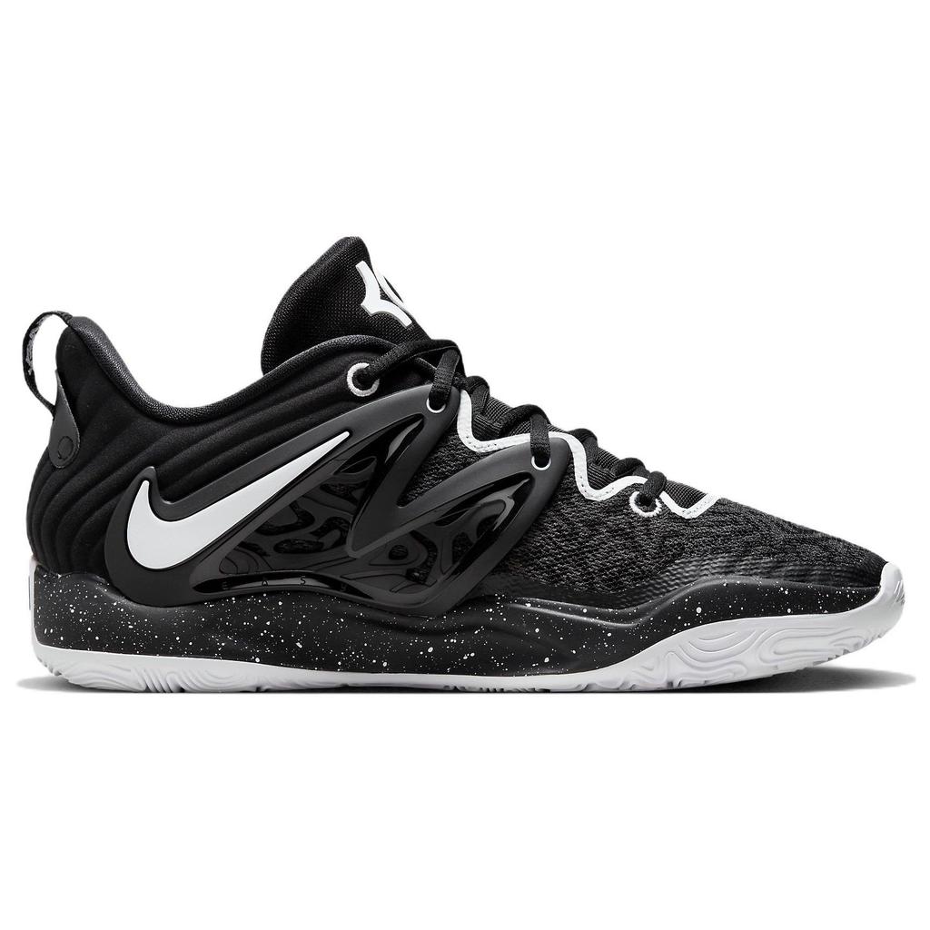 Nike KD 15 TB Siyah Beyaz Benekli Erkek Spor Ayakkabı DO9826-002