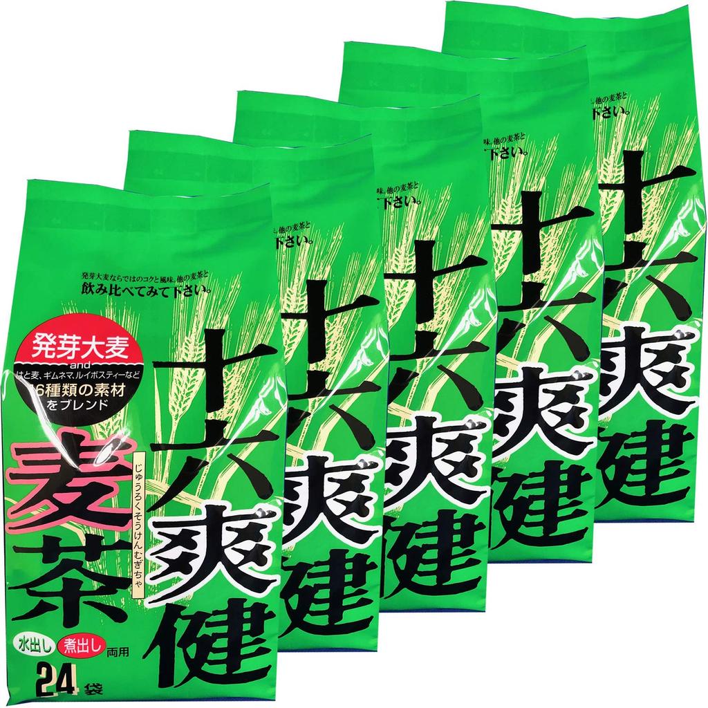 Zenyakuno Jyurokusouken Mugicha 192g x 5 Teebeutel