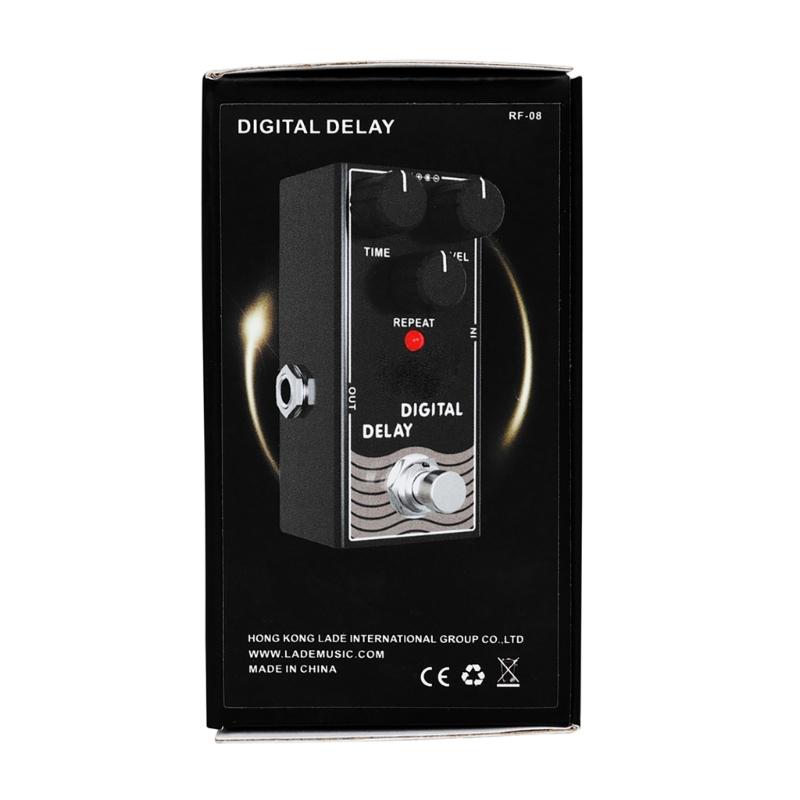 Professional Electric Guitar Overdrive Pedal for Electric Guitar & Bass Small Effect Pedal Processor of Overdrive Tone