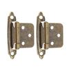 RV Cabinet Hinge 1/2in Overlay Self Closing Cabinet Hinge Hardware for Rv Boat Bathroom Kitchen
