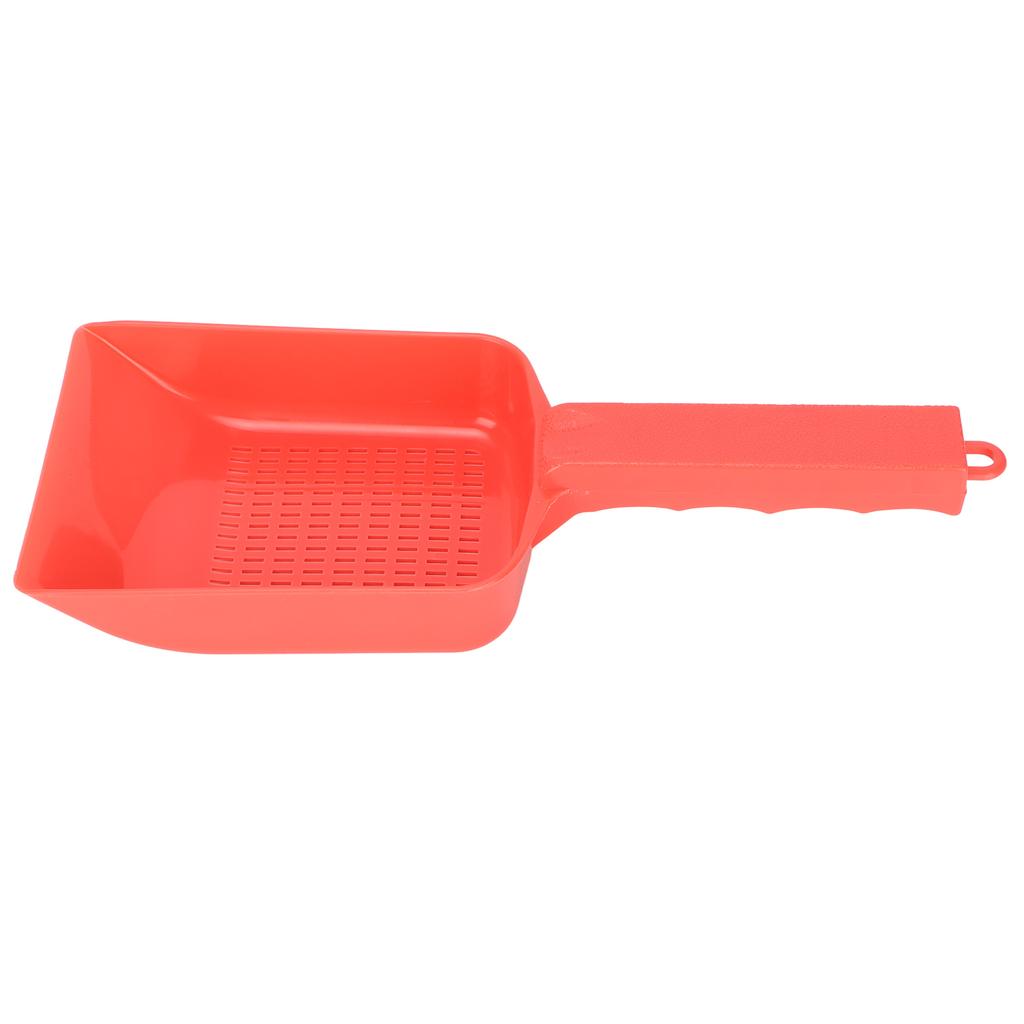 Gravel Sand Shovel Aquarium Sand Scooper Fish Tank Cleaning Tool Red for Home Garden Pool