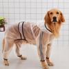 Pet Raincoat Four-legged Waterproof Transparent Pet Dog Raincoat for Rain Day