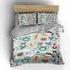 Gingerbread Figures, Holly Wreaths. Bedding Sets Duvet Cover Sets Duvet Covers Pillowcases(1 * Duvet Cover 2 * Pillowcases Without Duvet Insert)