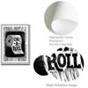 Cute Picture Bathroom Poster Prints Roll Toilet Paper Black White Funny Toilet Modern Wall Decor Canvas Painting Pictures