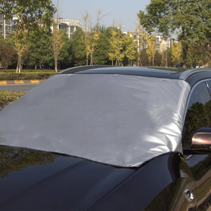 Pokrowiec na przednią szybę na lód i śnieg Magnetyczny ochraniacz na przednią szybę samochodową Wielofunkcyjny pokrowiec na przednią szybę samochodową Zimowy pojazd