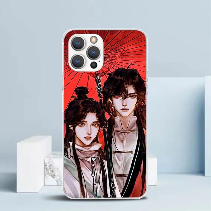 Heaven Official's Blessing Phone Case For IPhone 16 17 Air 16E 15 14 Plus 13 Mini 12 11 Pro Max 7 8 + SE 2020 Soft TPU Back Cove