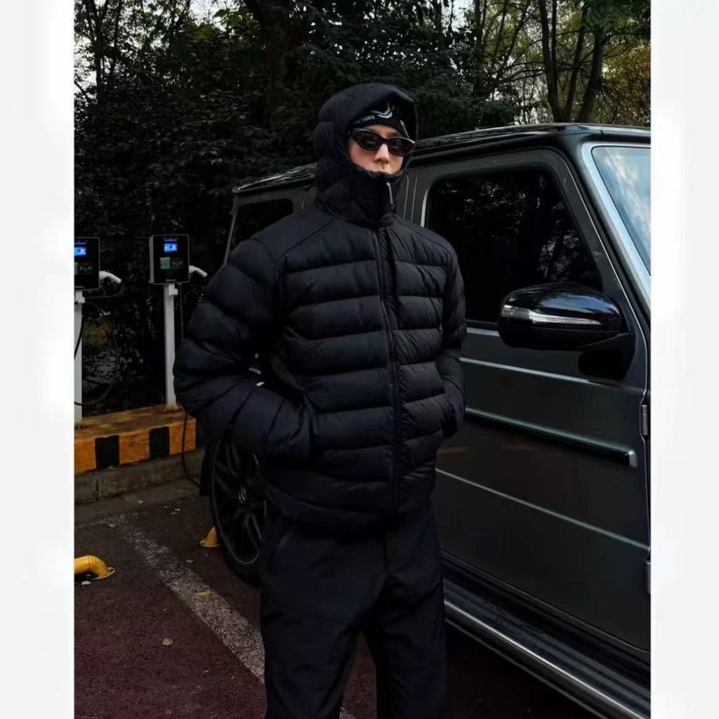 2025 Trendige leichte Herren-Kapuzenjacke aus weißer Entendaune: Vielseitige, Warme, Lässige Winterkleidung