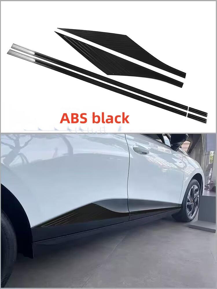 WAK1  LHD/RHD Car Window Control Lift Panel Cover Sticker Carbon Fiber 4pcs for MG4 MG 4 EV Mulan 2023- 2024 Acc.