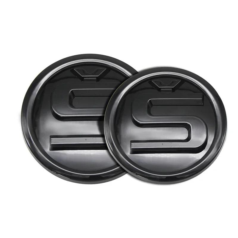 Car Sticker 2026 Hot 2pcs Car Front Hood Badge Rear Trunk Emblem Replacement Sticker For Skoda Yeti VRIS Rapid Octavia a5 a7 Kod