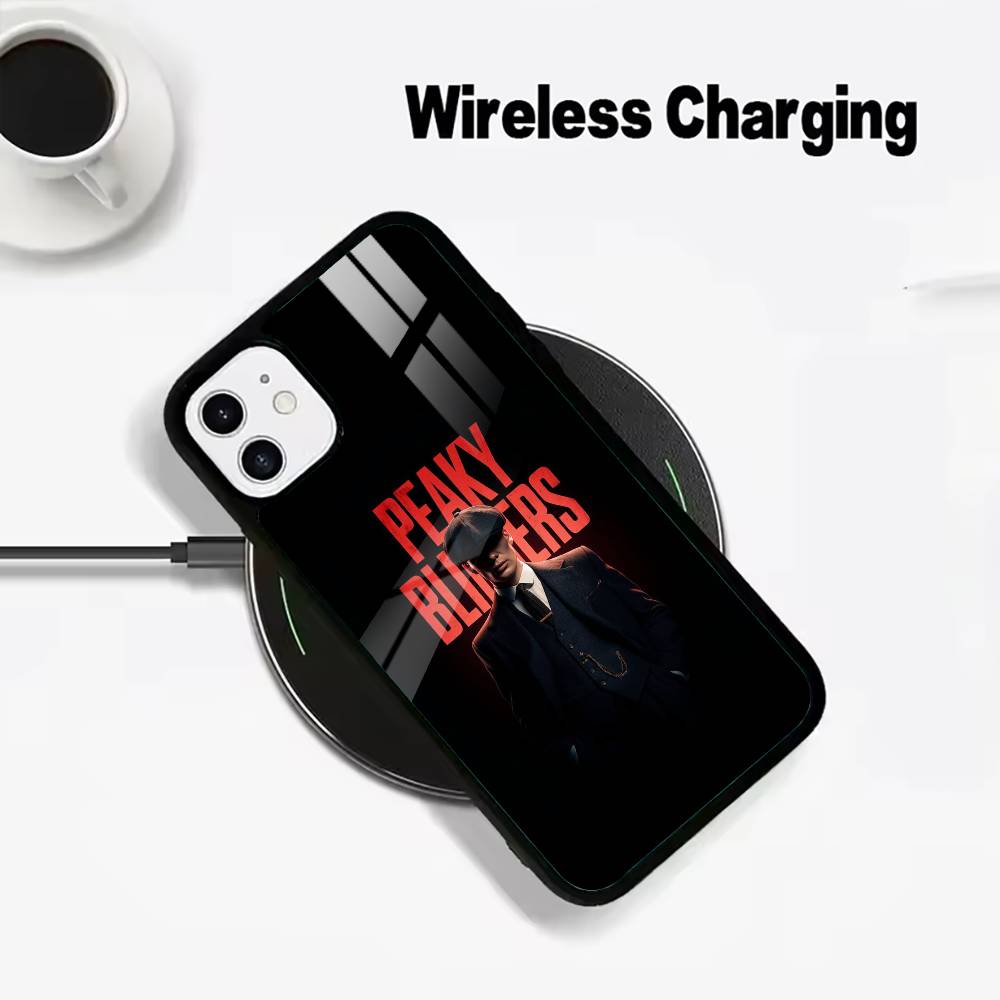 P-Peaky-B- Blinders-movie For IPhone17 16 15 14 13 12 11 Plus Pro Max Plus Wireless Charger Phone Case iPhone15Pro