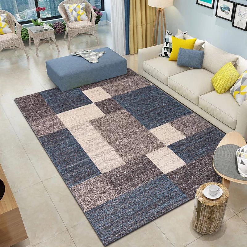 Nordic Living Room Carpet Sofa Coffee Table Bedroom Bedside Carpet Entrance Door Mat