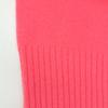 MAISON CARREE MC-07-08 Pink cashmere100 Raglan sleeve mini knit pullover tops F pinkUsed