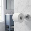Silver Roll Paper Holder Stainless Steel Tissue Holder Durable Paper Rack  Space Saving