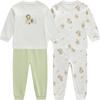 Rabby Kids' 100% Cotton Thermal Underwear Set