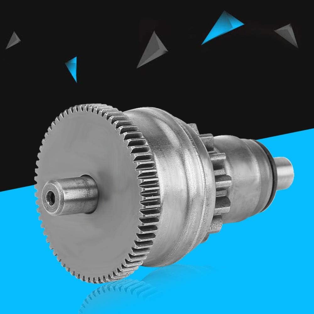 Gy6 50Cc Bendix,Gy6 Starter Clutch Starter Drive Bendix Gear Starter Clutch Gear Assembly for GY6 49cc 50cc 139QMB Scooter Mopeds ATV