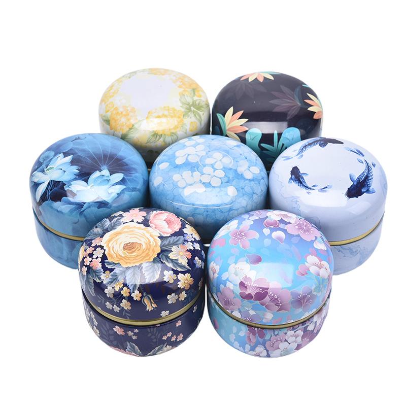 Teedose aus Eisen, zarte kleine Teedose im japanischen Stil, Aufbewahrungsbox für Zuhause