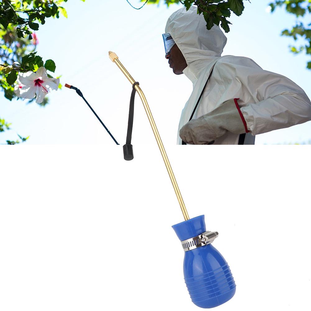 Portable Copper Tube Powder Sprayer Handheld Powder Spraying Ball for Termite Pest Control