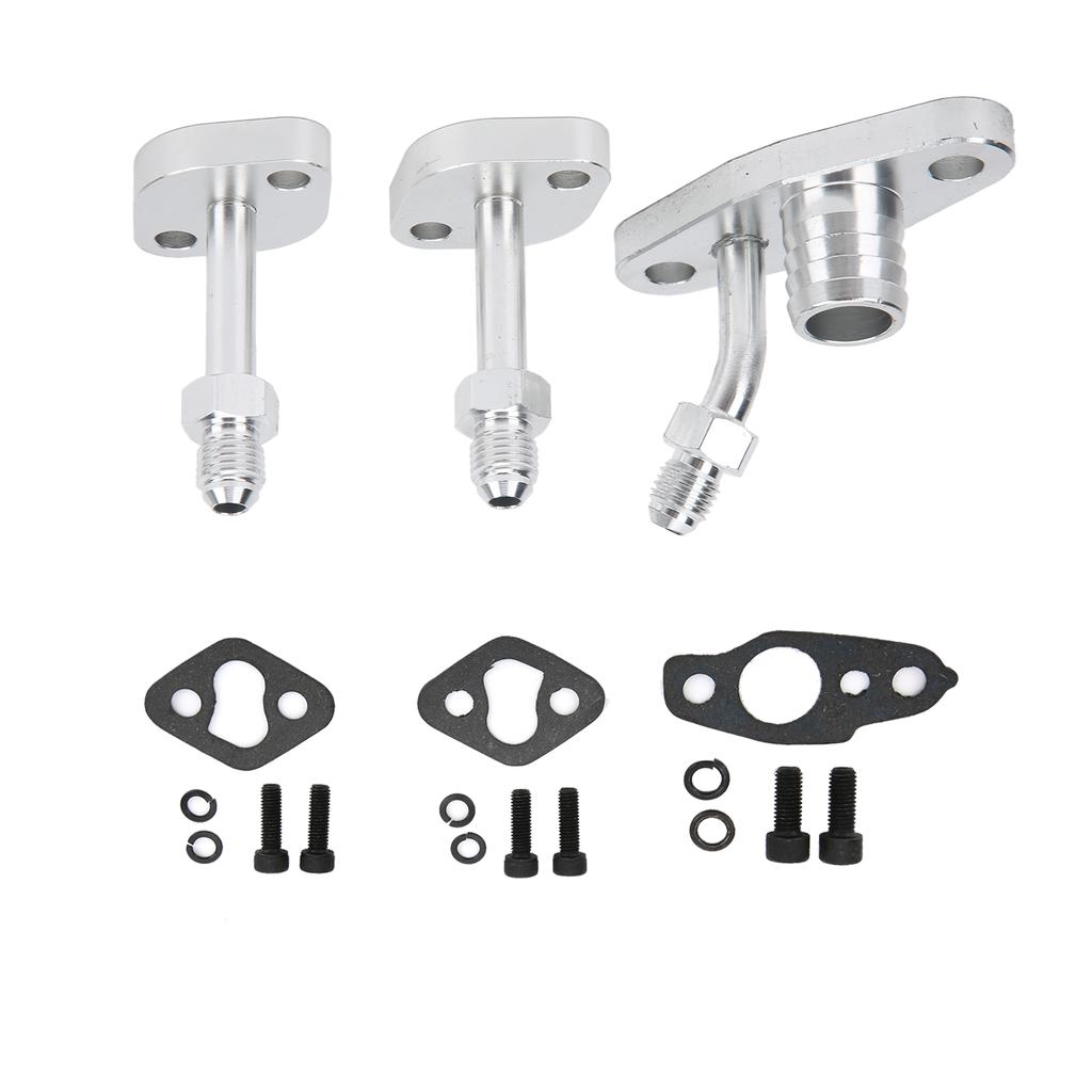 Car Turbo Oil Feed Drain Flange Kit K026?0043 Maintenance Replacement for CT9 CT12 CT20 CT26