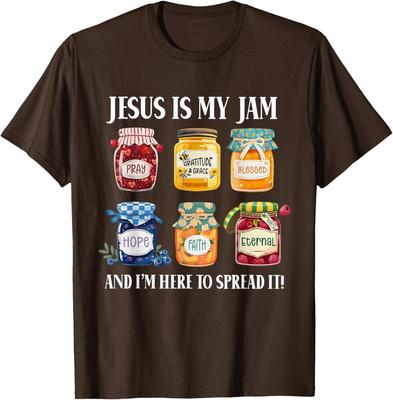HOT Jesus Is My Jam Christian Funny Faith Unisex TShirt Unisex T-Shirt