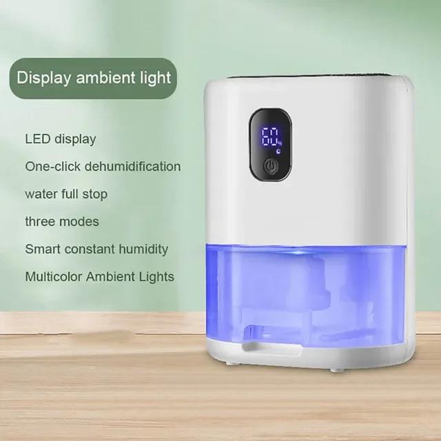 

Осушитель воздуха ZAIXIAO, поглотители влаги, съемный бак, светодиодная сенсорная панель, рассеянное освещение, электрический домашний осушитель воздуха