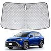 Toyota Compatible Corolla Cross Front Sun Shade Front UV Light Heat Structure Sunshade, Sunshade, Protection, Curtain, Sunshade, Stylish, Compact,
